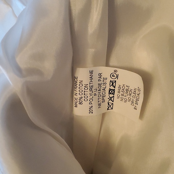 Courregès Vintage Vinyl Cropped Jacket Baby Blue - Picture 5 of 7